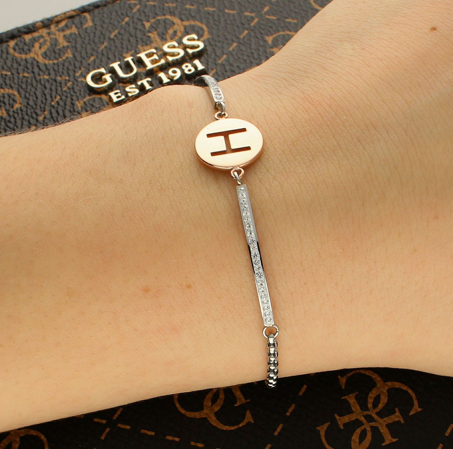 Bransoletka Nomination Italy z kolekcji Milleluci Letters..jpg